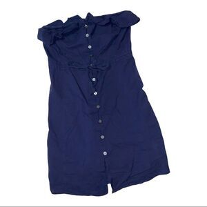 Juicy couture navy sleeveless dress